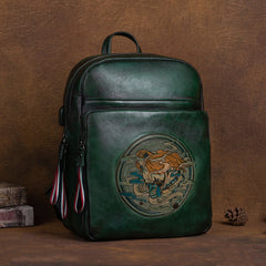 Vintage Rindsleder handgefertigt Leder Laptop
