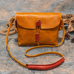 Lässige Schulterhandtaschen aus Rindsleder
