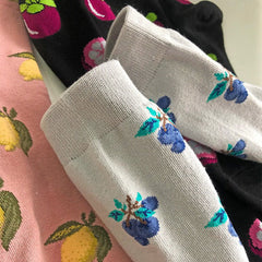 Blaubeerästhetische Socken