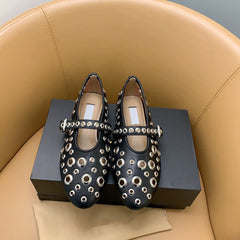 Hollow Strap Mary Jane Shoes