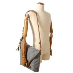 Vintage Damen Umhängetasche aus Leder