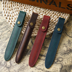 Stifteetui aus Vintage-Leder
