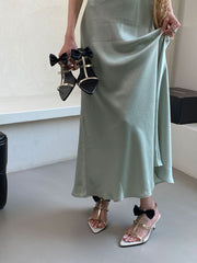 Pointed Bow T-strap Roman Stiletto High Heels