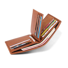 Herren Vintage Leder Geldbörse