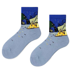 Das Nachtcafé Van Gogh Socken
