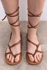 Comfy Flip-Toed Flat Summer Strapped Sandals