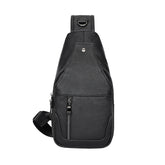 Brusttasche aus Rindsleder