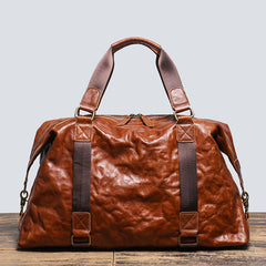 Reisetasche aus Vintage-Rindsleder