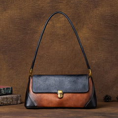 Vintage schlichtes Design Ledertasche