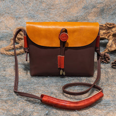 Lässige Schulterhandtaschen aus Rindsleder