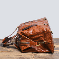 Reisetasche aus Vintage-Rindsleder