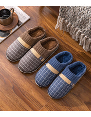 Grid Indoor Slippers for Men