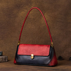 Vintage schlichtes Design Ledertasche