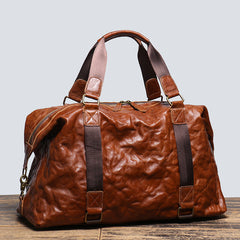 Reisetasche aus Vintage-Rindsleder