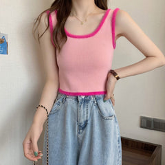 Y2K Ästhetisches Baby Pelz Top