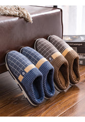 Grid Indoor Slippers for Men