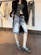 Retro Square Toe French Flat Buckle Shoes