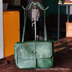 Vintage Crossbody handgefertigte Lederhandtaschen