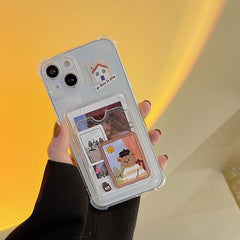 Ölfarbe Transparent iPhone-Hülle