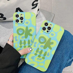 Ok Green Case For IPhone