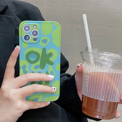 Ok Green Case For IPhone