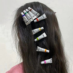 Paint Tubes Hair Clips