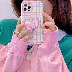 Pastel Grid Case For IPhone