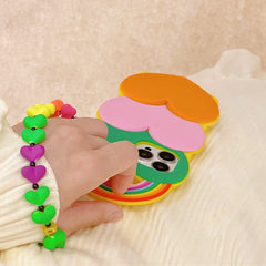 Pastel Rainbow Heart Case For IPhone