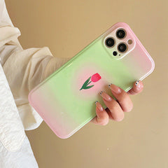 Pastel Tulip Case For IPhone