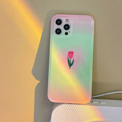 Pastel Tulip Case For IPhone