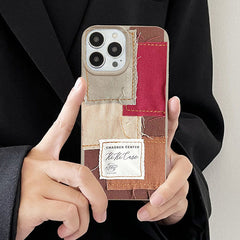 Patchwork Case For IPhone