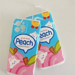 Peach Drink Case For IPhone
