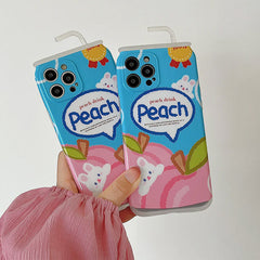 Peach Drink Case For IPhone