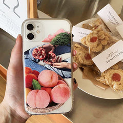 Peach & Pomegranate Case For IPhone