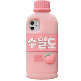 Peach Water Bottle Case For IPhone