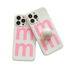 Pearl Pop Socket Case For IPhone