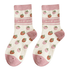 Rosa Ästhetik Socken