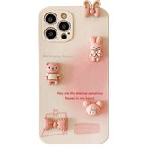 Pink Bunnies Case For IPhone