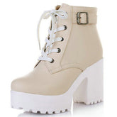 Stiefeletten mit Absatz