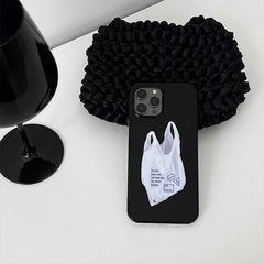 Plastic Bag Case For IPhone