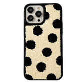 Polka Dot Teddy Case For IPhone