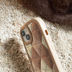 Preppy Aesthetic Argyle Case For IPhone