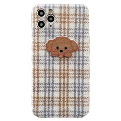 Preppy Houndstooth Case For IPhone