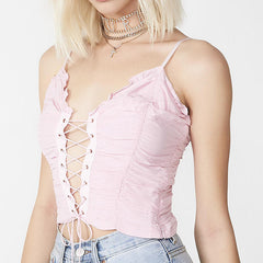 Princess Lace Up Top