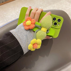 Puffer Flower Case For IPhone