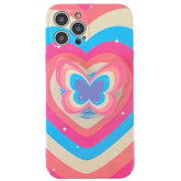 Rainbow Butterfly Case For IPhone
