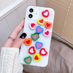 Rainbow Hearts Case For IPhone