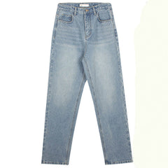 Rose Embroidery Jeans