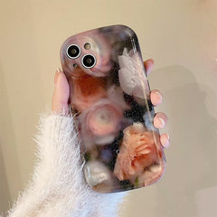 Rose Oil Painting Case For IPhone