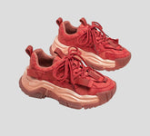 Zapatillas de plataforma gruesa para mujer